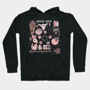 Dark Spring Witch Hoodie